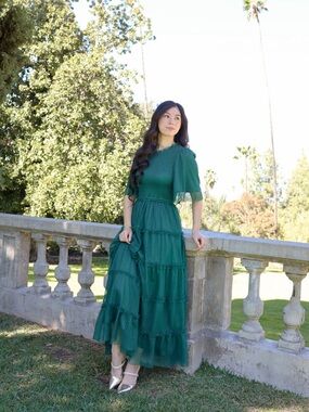 PKC COLLECTION ~ VINTAGE ROMANCE DRESS -  ~ Size M